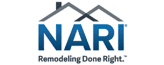 NARI logo with house graphics